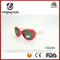 Populaire double couleur mignon enfants enfants lunettes de soleil lunettes de lunettes Chine en gros avec ABC